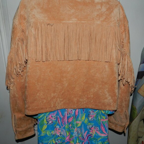Blank NYC Vegan Suede Fringe Moto Jacket Sz S🆕📦🏃🏻💨🚚 - Picture 10 of 16